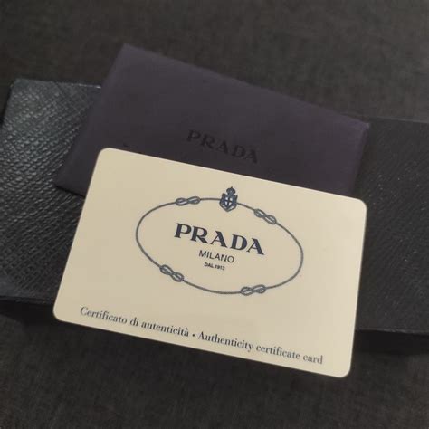 fake prada authenticity card|prada authenticity code check.